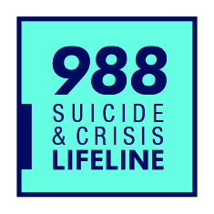 Logo - 988 suicide and crisis lifeline