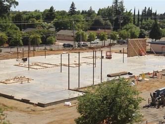 Photo of concrete slab
