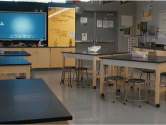 Chico Jr. High Science Room
