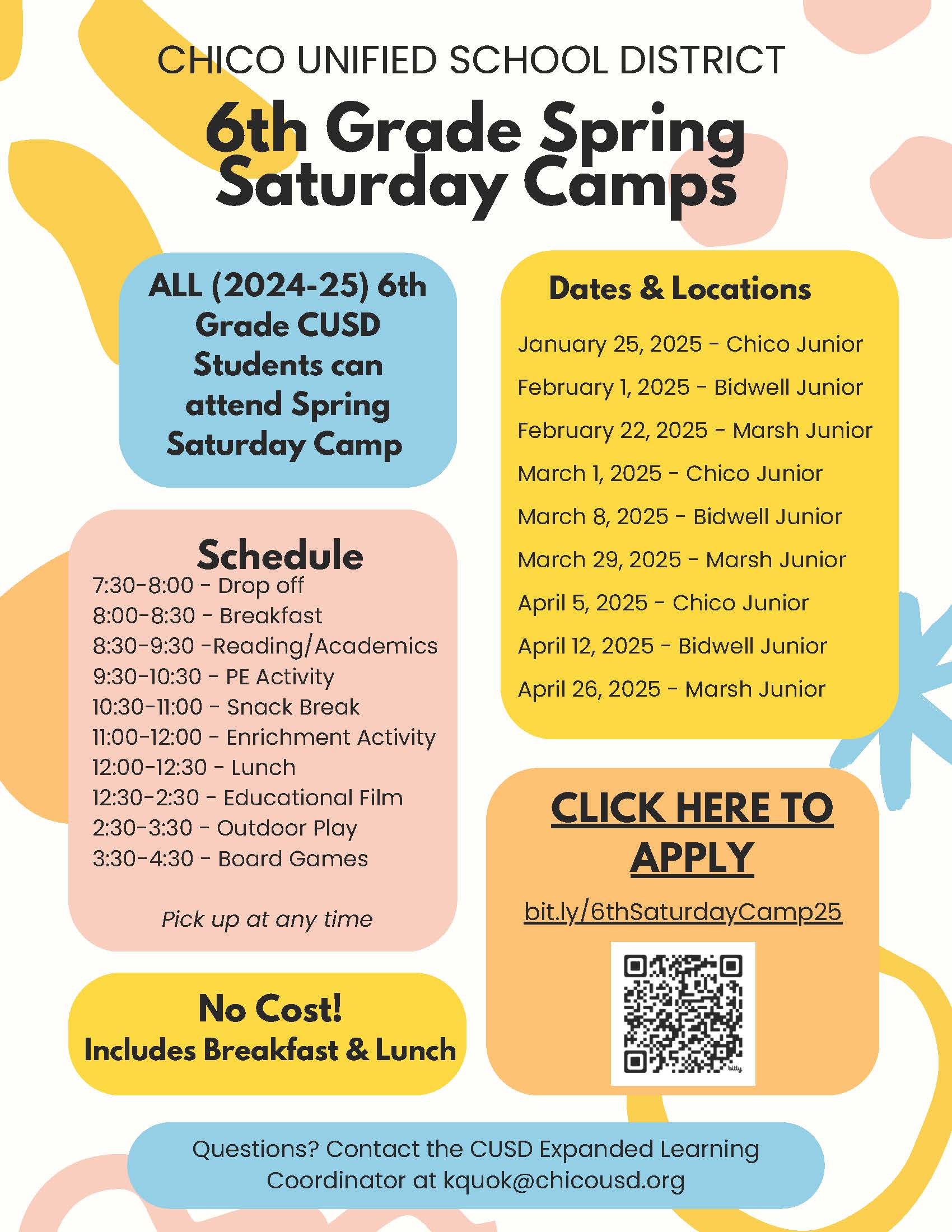 Graphic of flyer