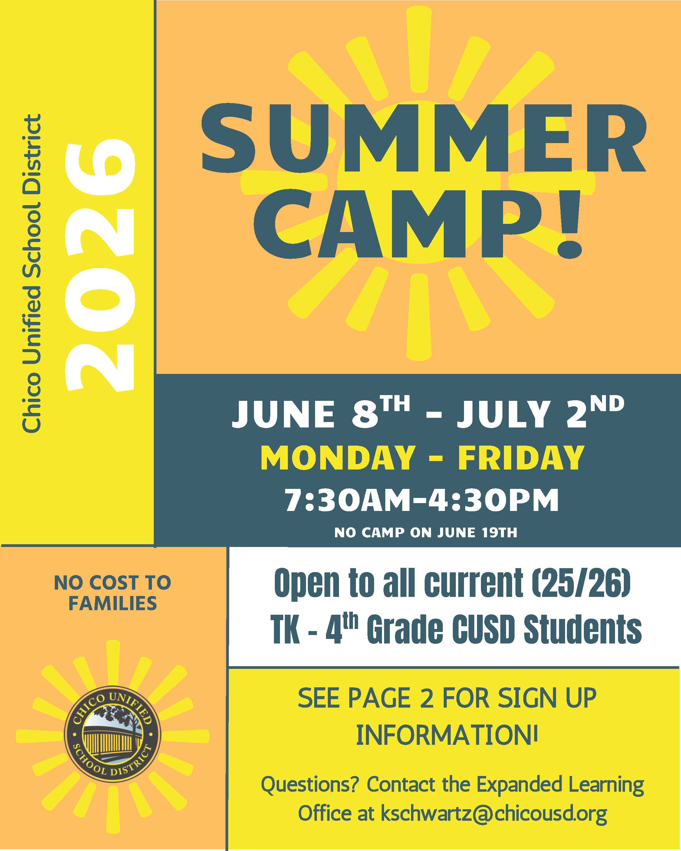 Elementary June Camp Flyer 2026