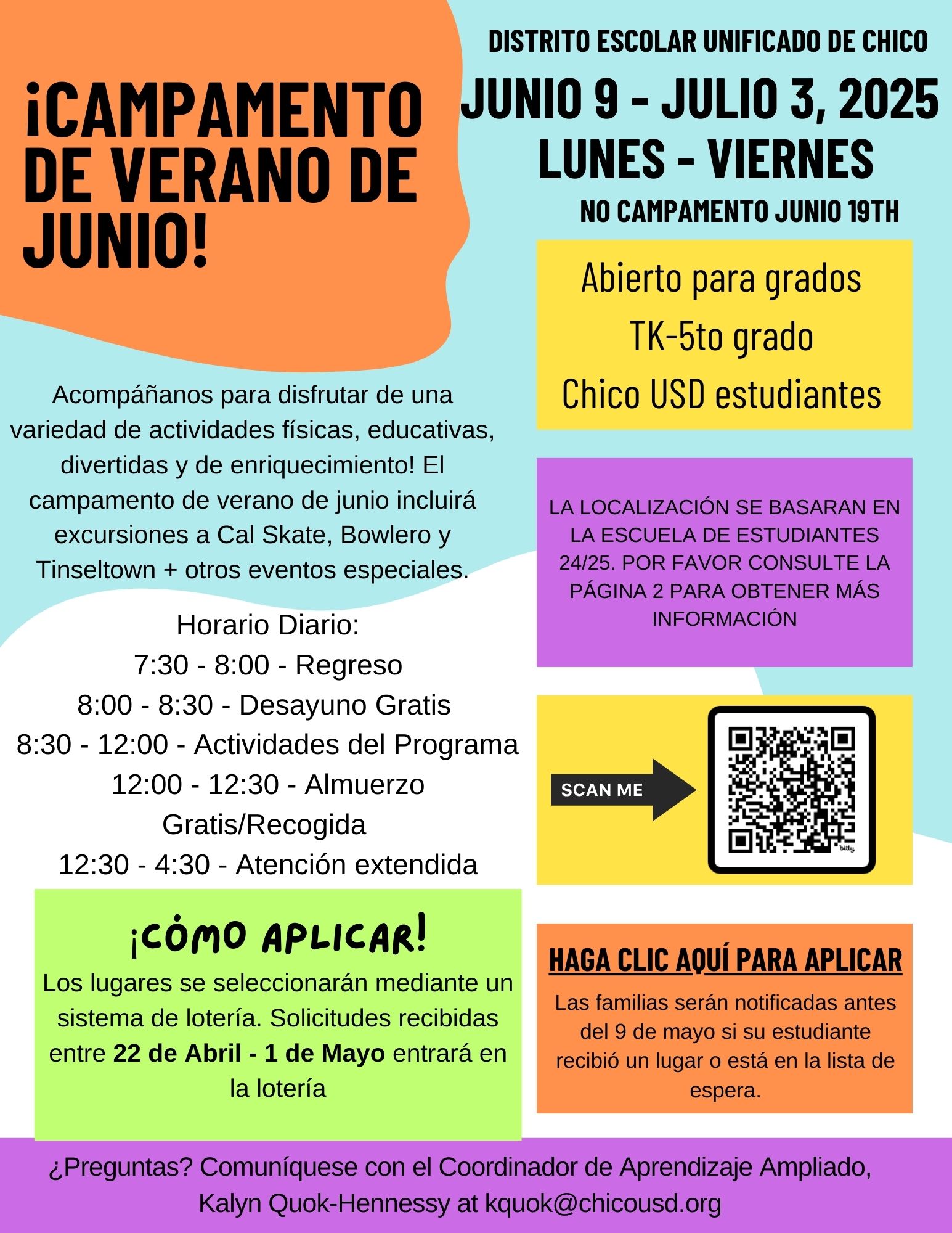 Camp Flyer Español 