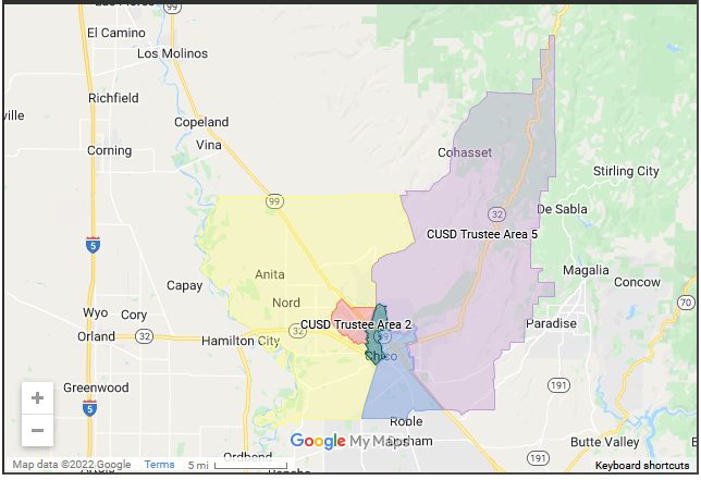 Trustee Area Map