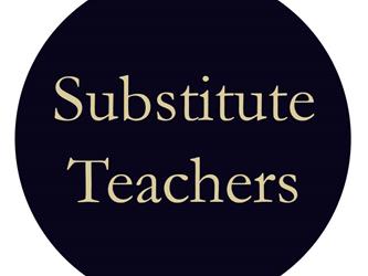 "Substitute Teachers" Graphic